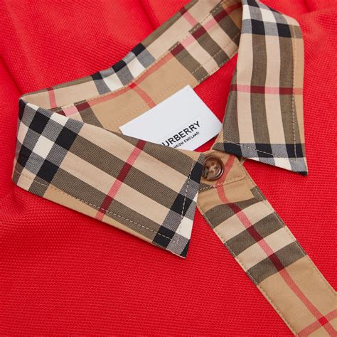 burberry check trim polo shirt|Burberry Limited.